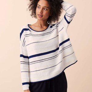 NWOT Lou & Grey Stripemix Sweater